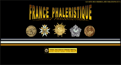 Desktop Screenshot of france-phaleristique.com